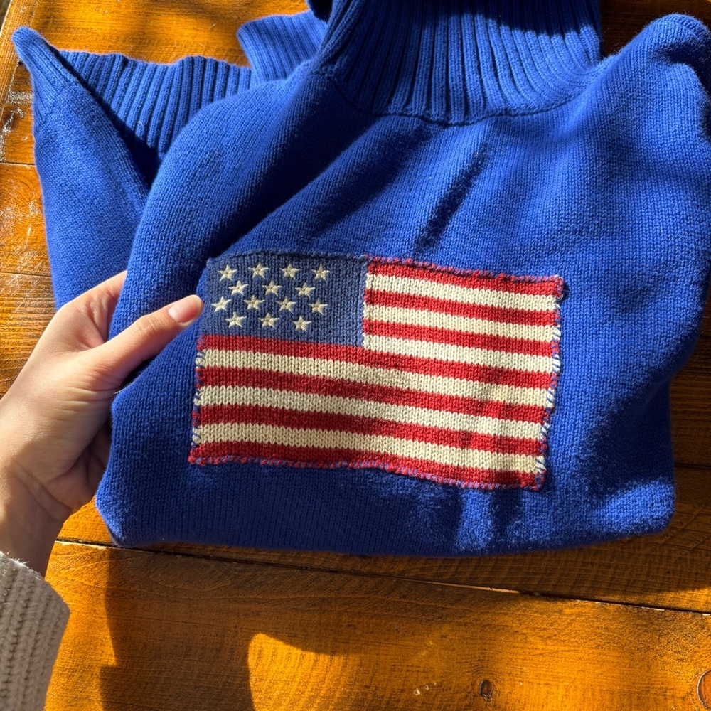 RARE Vintage 90s Ralph Lauren Turtleneck - Picture 7 of 7